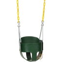 【最大2,025円OFFクーポン配布中】家庭用ブランコ フルバケツ 子供用スウィング Eastern Jungle Gym ブランコ グリーン 送料無料