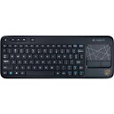 【 先着55名! 2日間限定ゾロ目555円クーポン】Logitech Wireless Touch Keyboard K400 with Built-In Mu...