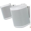 Flexson ウォールマウント Sonos One 用 - 1 組 (ホワイト) 送料無料