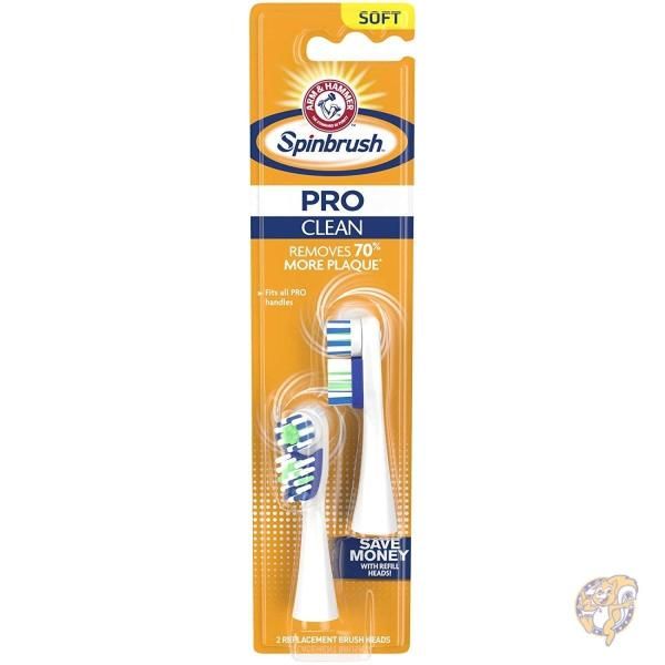 【ポイント3倍4日&5日】アーム＆ハンマー 交換用歯ブラシヘ__ッド Arm & Hammer 766878000800 Spinbrus..