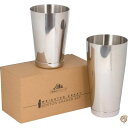 【 先着55名! 2日間限定ゾロ目555円クーポン】Premium Weighted Cocktail Shaker Set: Two-Piece Pro Bo...