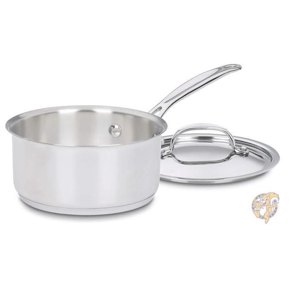 Cuisinart クイジナート 719-14 カバー付き クラシック ステンレス鍋 片手鍋 おしゃれ 送料無料