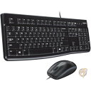 【 先着55名! 2日間限定ゾロ目555円クーポン】ロジテック MK120 デスクトップパソコン用 USBマウス&キーボードコンボ Logitech 送料無料
