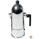 【 先着55名! 2日間限定ゾロ目555円クーポン】【正規輸入品】 ALESSI アレッシィ La cupola エスプレッソコーヒーメーカー/3カップ用 ブラ...