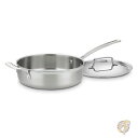 Cuisinart クイジナート キッチン 調理器具 フライパン スキレット ヘルパー&カバー付きソテーパン MCP33-24HN