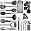 【ポイント2倍ワンダフルデー】(24 Pcs.) - Kaluns Kitchen Utensils 24 Nylon Stainless Steel Cookin..