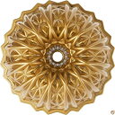 【最大2,025円OFFクーポン配布中】Nordic Ware Cut Crystal Cast Bundt Pan, 10 Cup Capacity, Gol...