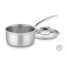 【30日限定500OFFクーポン配信】Cuisinart クイジナート MCP19-18N MultiClad カバー付き ステンレス鍋 片手鍋 送料無料