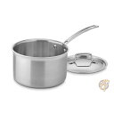 【30日限定500OFFクーポン配信】Cuisinart クイジナート MCP194-20N MultiClad ステンレス鍋 片手鍋 カバー付 送料無料