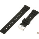 Timex メンズ レジン パフォーマンス スポーツ ブラック 交換用バンド 20 MM
