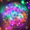 【19日20時~!1000円クーポン20名様】ZGWJ パーティー用品 ミニLEDライト おもちゃ カラフル Colorful