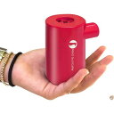 Red Suricata 電動エアーポンプ ミニエアーポンプ 空気入れ 空気抜き USB 充電式 コンパクト ポータブル 5種のノズル 浮き輪 送料無料