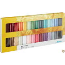 【14-15日限定!1000円クーポン20名様】Mettler Polysheen Art.3406 Each 28 Colors Thread (Set of...