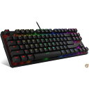 【 先着55名! 2日間限定ゾロ目555円クーポン】tecware Phantom 87キーメカニカルキーボード、RGB LED 送料無料
