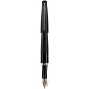 (パイロット) Pilot メトロポリタンコレクション万年筆 ブラックバレル クラシックデザイン 中細 ブラックインク (91107) Fountain Pen...