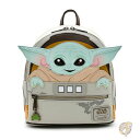 スターウォーズ ベビーヨーダ マンダロリアン ショルダーバッグ レディース ダブルストラップ Loungefly ラウンジフライ
