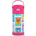 【 先着55名! 2日間限定ゾロ目555円クーポン】THERMOS FUNTAINER 12オンス ステンレススチール 真空断熱キッズストローボトル L.O.L...