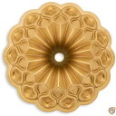 【最大2,025円OFFクーポン配布中】Nordic Ware 91777 Crown Bundt Pan, Gold 送料無料