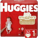 【 先着55名! 2日間限定ゾロ目555円クーポン】ハギーズ ベビーおむつ Huggies 新生児 サイズ1 6.3kgまで テープタイプ 32枚入り 送料無料