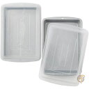 【最大2,025円OFFクーポン配布中】Wilton Recipe Right Non-Stick Covered 33cm x 23cm Oblong Pan...