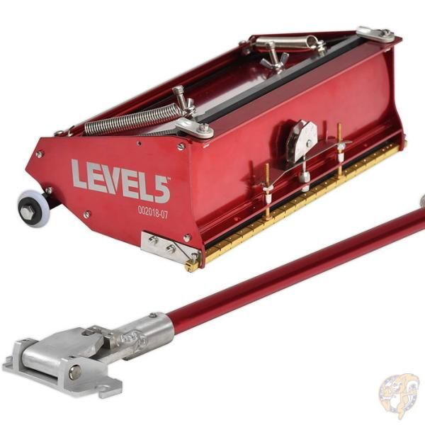 【ポイント3倍4日&5日】LEVEL5 10インチ(25.4cm) フラットボックス 伸縮ハンドル付き プロ品質 送料無料