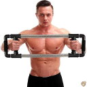 【 先着55名! 2日間限定ゾロ目555円クーポン】GoFitness プッシュダウンバーマシン - チェストエキスパンダー 自宅ワークアウト機器、アームエクサ...