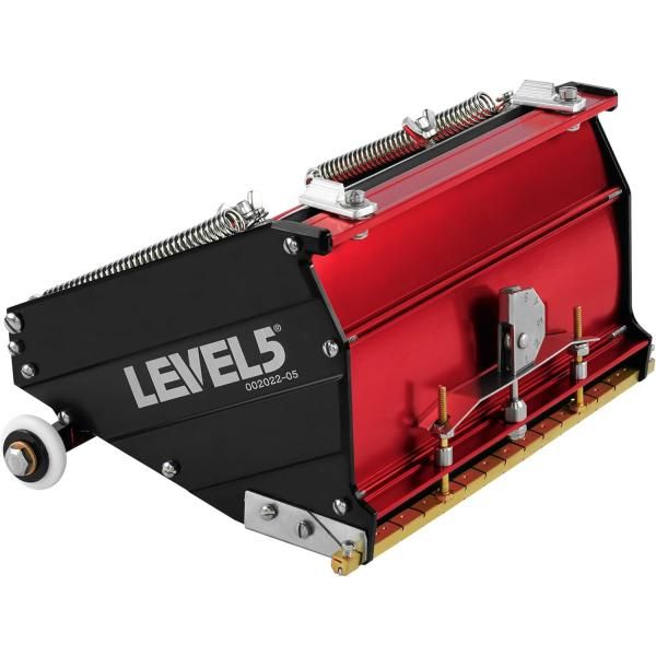 【ポイント3倍4日&5日】LEVEL5 ドライウォールフィニッシング 7in(17.7cm) メガフラットボックス プロ品質 大容量 速乾 4-767