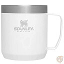 【 先着55名! 2日間限定ゾロ目555円クーポン】スタンレー Stanley 真空 キャンプ マグ 12oz(約354ml)ポーラー 白 フタ付き マグカップ...