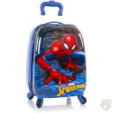 【 先着55名! 2日間限定ゾロ目555円クーポン】Marvel 18インチ(45.7cm) スパイダーマン キャリーオン スピナー ラゲージ 子供用 送料無料