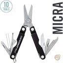 【 先着55名! 2日間限定ゾロ目555円クーポン】レザーマンLEATHERMAN Micra キーチェーンマルチツール 64320101K 工具 送料無料