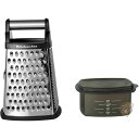 【先着30名様!全品555円OFF】キッチンエイド 4面 ステンレス製ボックスグレーター ブラック KitchenAid おろし器 送料無料