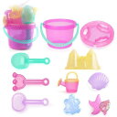 【最大2,025円OFFクーポン配布中】ロットファンシー ビーチサンドトイセット 10ピース LotFancy 砂遊びおもちゃ 送料無料