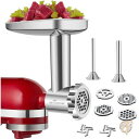 【 先着55名! 2日間限定ゾロ目555円クーポン】ステンレススチールフードグラインダー GVODE スタンドミキサー用 KitchenAid キッチンエイド対...