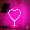 【1000円OFFクーポン10/1限定】LEDネオンサイン ハート型 ピンク BHCLIGHT ナイトライト ネオンライト 送料無料