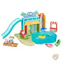 【4/30日限定★円高還元!!510円クーポン】ペッパピッグ Peppa Pig トイズ ペッパのウォーターパークセット おもちゃ フィギュア2体付き F629...