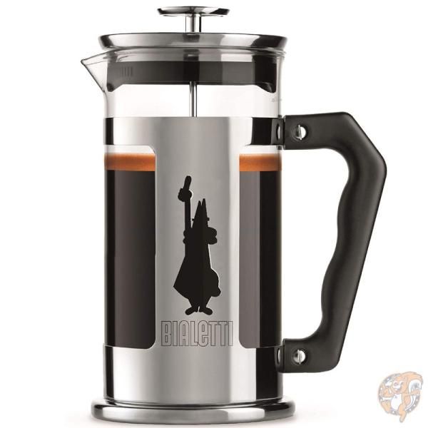 【最大2000円クーポン25日〜】ビアレッティ Bialetti 6860 フレンチプレス コーヒーメーカー 3カップ ステンレスス シルバー 送料無料