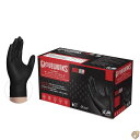 【 先着55名! 2日間限定ゾロ目555円クーポン】Ammex - GWbn ニトリル手袋 Gloveworks 100 /ボックス 頑丈 使い捨て パウダーフ...