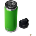 【スーパーセール500円クーポン】Yeti (イエティ) Rambler 26オンスボトル 真空断熱 ステンレススチール チャグキャップ付き キャノピーグリーン(3)