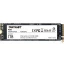 【先着50名様1000円クーポン】Patriot Memory P300 1TB M.2 SSD 2280 NVMe PCIe Gen 3x4 内蔵型SSD P...