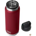 【30日限定500OFFクーポン配信】YETI (イエティ) Rambler 36オンス ボトル 引退色 真空断熱 ステンレススチール チャグキャップ付き ハー...