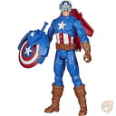 【15日限定555円クーポン】Avengers アベンジャーズ マーベル タイタン ヒーローシリーズ 飛び出す 武器 キャプテンアメリカ 30cm 送料無料