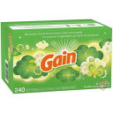 ゲイン ドライヤーシート Gain GW22731 乾燥機 シワ 香り 240枚入り オリジナル 送料無料