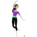 【 先着55名! 2日間限定ゾロ目555円クーポン】輸入バービー人形メイドトゥームーブ パープルトップ(Made to Move Purple top) [並行...