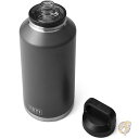 【30日限定500OFFクーポン配信】YETI イエティ ランブラー Rambler 64オンス ウォーターボトル ステンレススチール チャコール