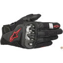 【最大2,025円OFFクーポン配布中】alpinestars(アルパインスターズ)バイクグローブ ブラック/レッドフロー (サイズ:M) SMX-1 AIR ...