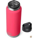 【30日限定500OFFクーポン配信】YETI (イエティ) Rambler 44オンスボトル 真空断熱 ステンレススチール チャグキャップ付き ビミニピンク