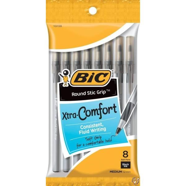 30̾!555OFFBIC Round Stic Grip Ultra Ball Pen, Medium Point (1....