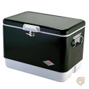 【 先着55名! 2日間限定ゾロ目555円クーポン】コールマン Coleman クーラーボックス 54QT スチールベルト 大容量 約51L アウトドア キャン...