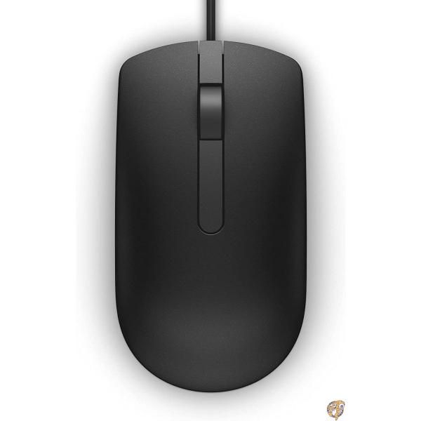 Dell MS116 Mouse USB 570-AAIS Black