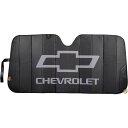 Plasticolor 003864R01 ロゴ ブラック マット仕上げ 車 トラック SUV フロントガラス サンシェード シボレー対応